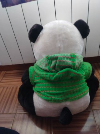 Peluche Panda con Cuore Rosso Ti Amo