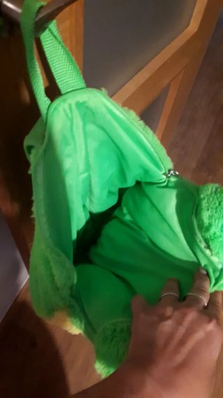 Mochila infantil de rana