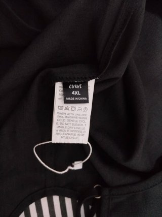 Peto Veraniego Negro 4xl