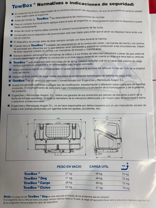 Remolque TowBox perros