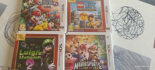 Pack 4 Juegos Nintendo 3DS