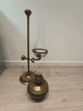 Lampara o quinqué antiguo