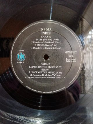Vinilo makina remember