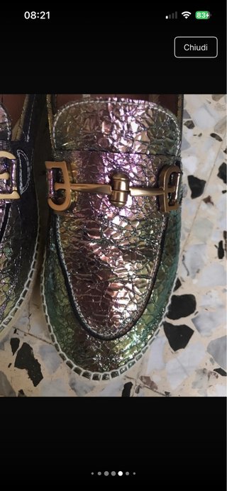 Fabi Espadrillas Donna Verde/Bronzo Tg. 39