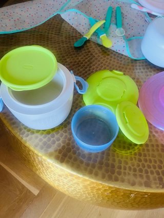 Vajilla infantil plástico