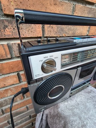 Radiocasete Sanyo