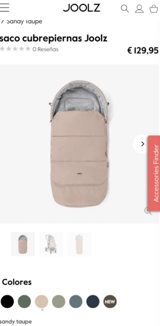 Saco Joolz para silla de paseo