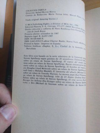 HISTORIAS ASOMBROSAS DE STEVEN SPIELBERG 1 Y 2