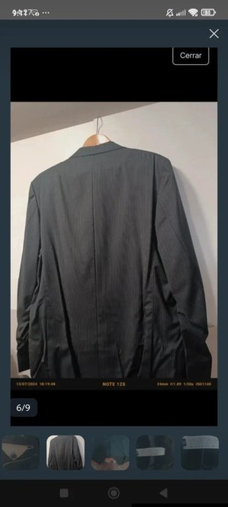 Traje de ceremonia