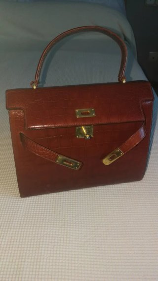 Bolso de mano piel