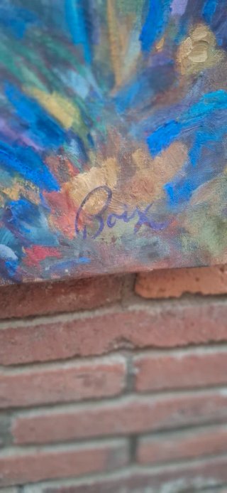Cuadro Casa con pozo