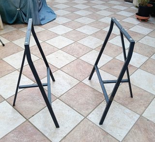 Patas de acero para mesa