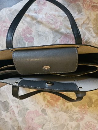 Borsa Guess Beige/Nero