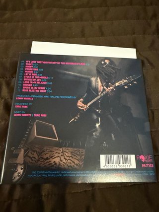 CD Lenny Kravitz Firmado