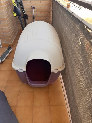 Caseta para perro grande