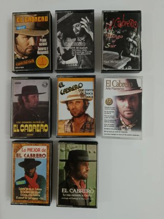 8 El Cabrero Cintas Cassettes ELIGE