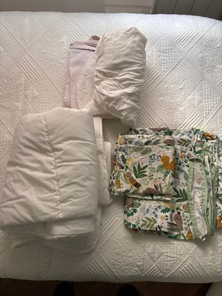 Biancheria da letto per culla 120x60 cm