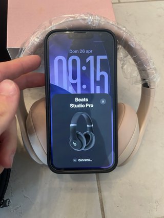 Cuffie Beats Studio Pro x Kim K Beige Nuove