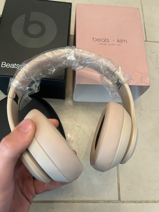 Cuffie Beats Studio Pro x Kim K Beige Nuove