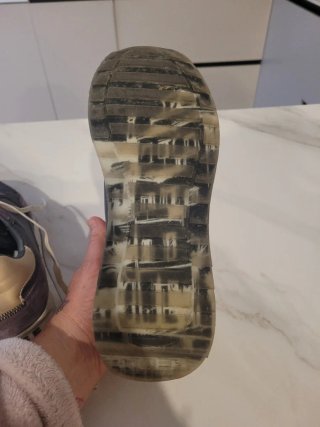 Zapatillas HOFF grises y moradas