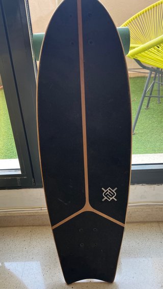 Patineta estilo surf