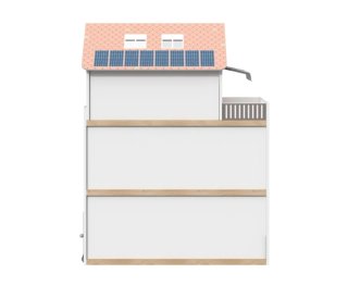 XXL Casita de madera juguete