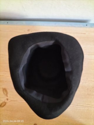 Cappello donna vintage nero