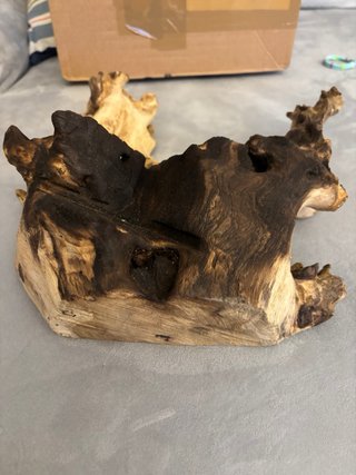 Legno teak grezzo decorativo