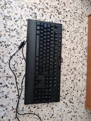 Teclado Gaming Krom Negro Cableado