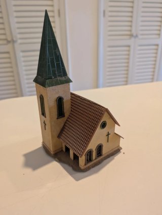 Maqueta Iglesia Escala H0