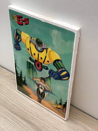 Quadro Jeeg Robot D'Acciaio - Cartoni anni 70/80