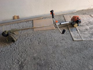 Desbrozadora de gasolina