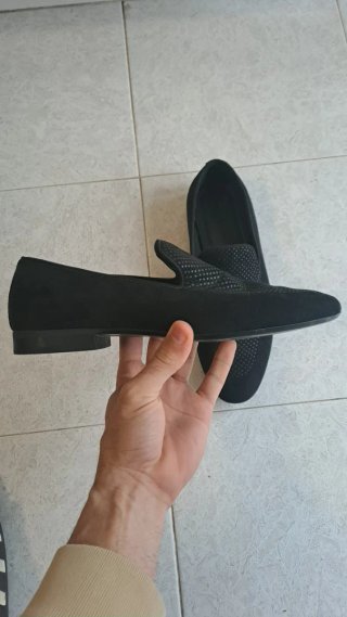 Mocasines Zara Negro Talla 41