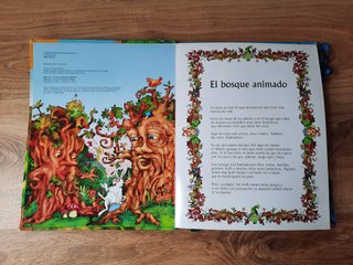 Precioso libro infantil en 3D EL BOSQUE ANIMADO