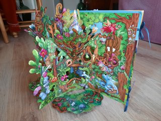 Precioso libro infantil en 3D EL BOSQUE ANIMADO