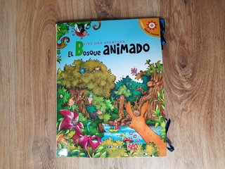 Precioso libro infantil en 3D EL BOSQUE ANIMADO