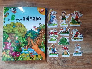 Precioso libro infantil en 3D EL BOSQUE ANIMADO