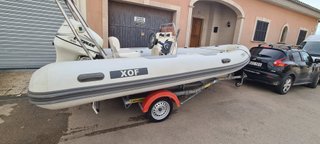 Semirrígida 5,80m con remolque y motor 75cv
