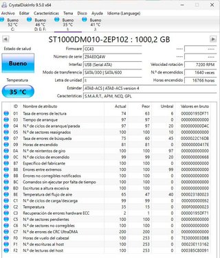 Disco Duro Seagate Barracuda 1TB SATA3 3,5"