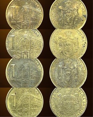 🇷🇸 Serbia 🇷🇸 Lote monedas