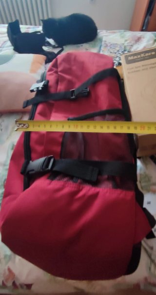 Mochila de viaje Cabin Max roja
