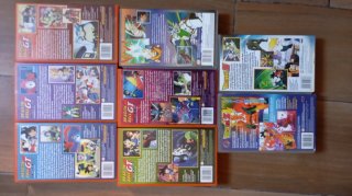 Lote 8 Películas Dragon Ball GT VHS Español