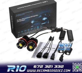 BOMBILLAS H6W 80W OJOS ANGEL LED FAROS DE XENON BMW E39 E53