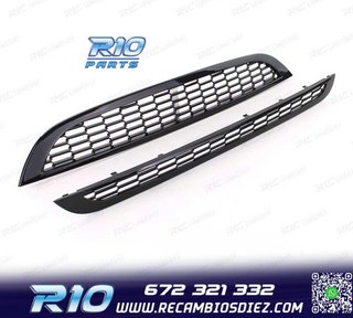 PARRILLA MINI COOPER S 01-06 NEGRO BRILLO