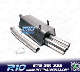 SILENCIOSO ESCAPE BMW SERIE 3 E36 L6 1991-1998 x2