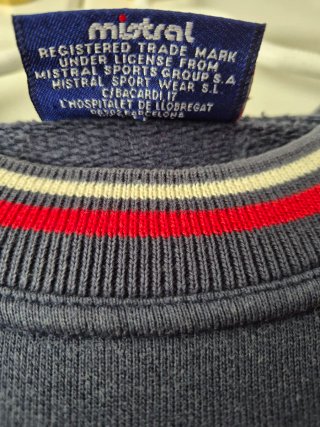 Sudadera Mistral Azul y Roja