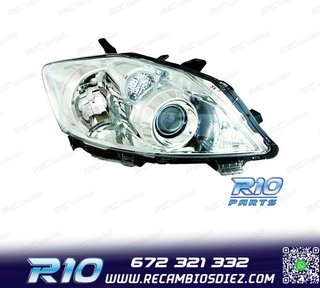 FARO DCH TOYOTA AURIS 10-13 FONDO CROMO