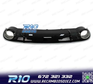 DIFUSOR AUDI A4 B8 07-11 LOOK RS4