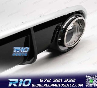 DIFUSOR AUDI A4 B8 07-11 LOOK RS4