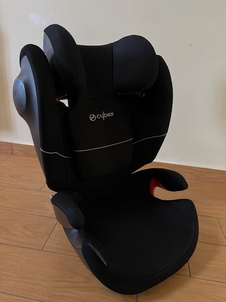 Silla coche Cybex Solution M-Fix Negra grupo 2-3
